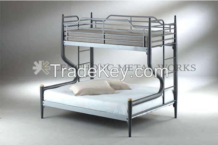 ZEN Metal Bunk Bed Double Decker Bed Frame