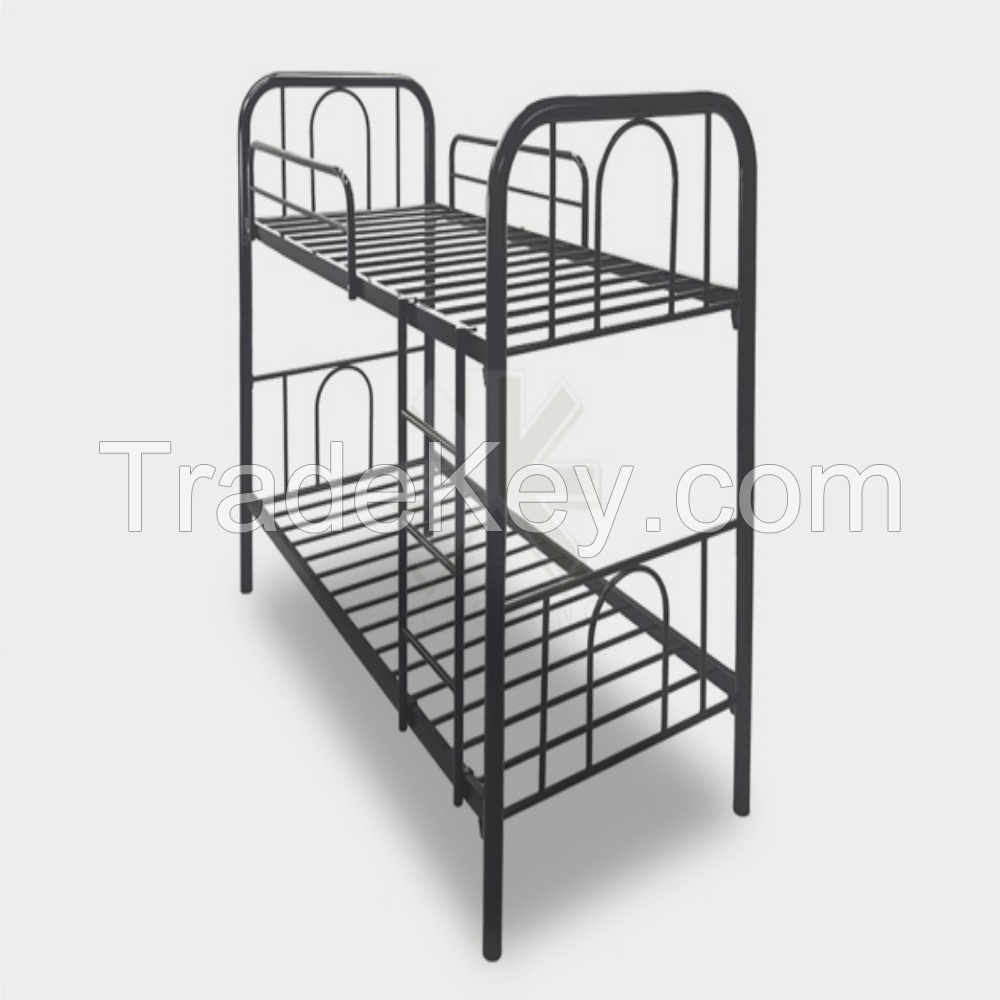 METAL BED FRAME for hostel dormitory military shared-room