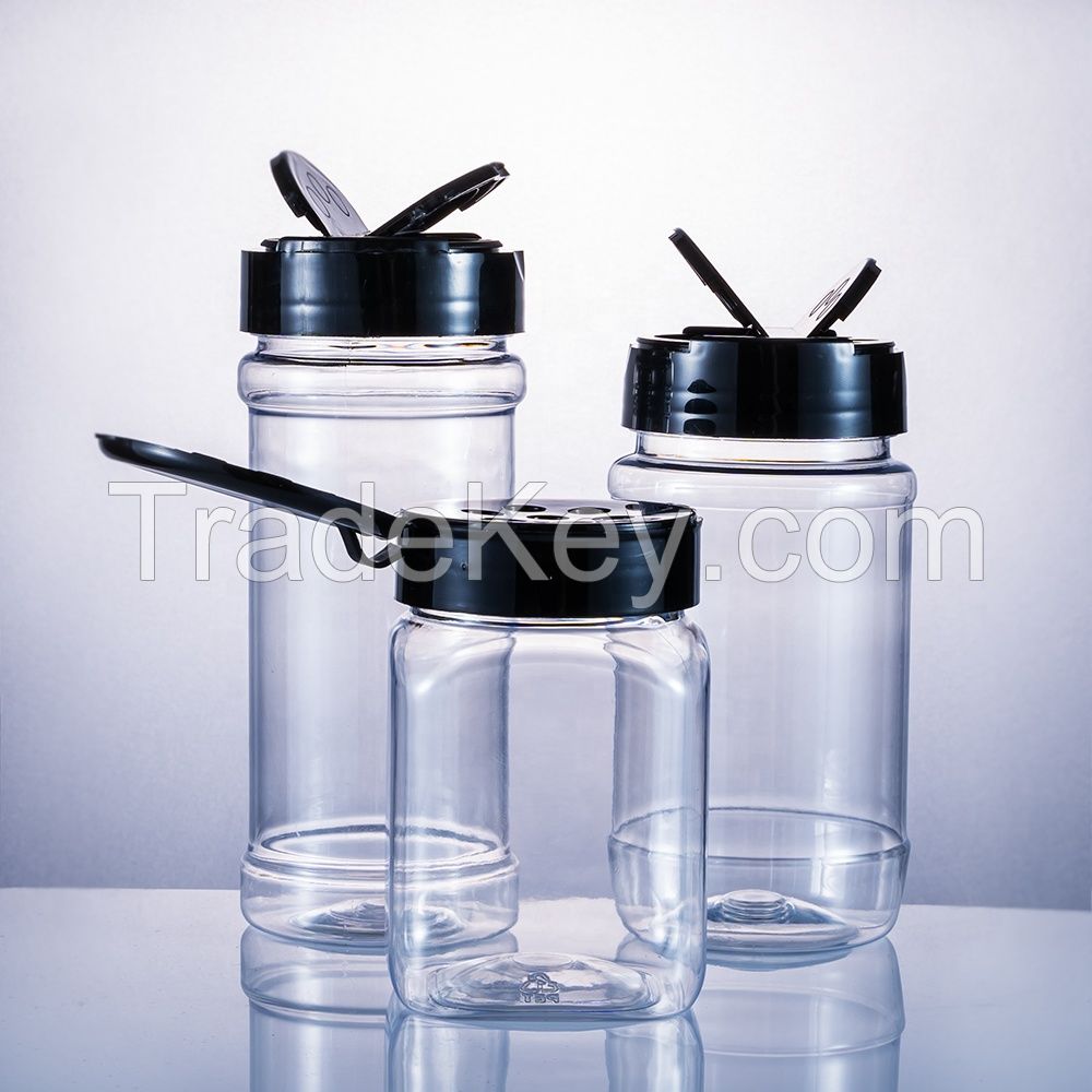 Domestic kitchen spices container 2022 ROYALTOP spice Pepper Shakers plastic spice shaker bottle