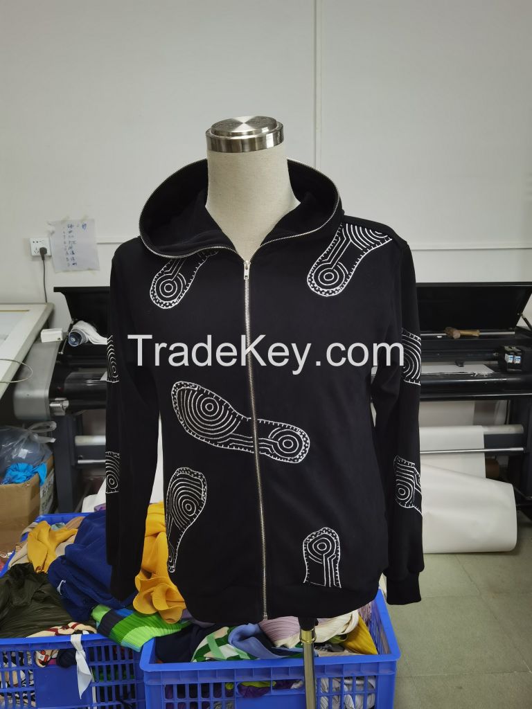 Custom zip up hoodie OEM/ODM hoodie