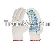 Class 10 gloves (6 threads) with PVC