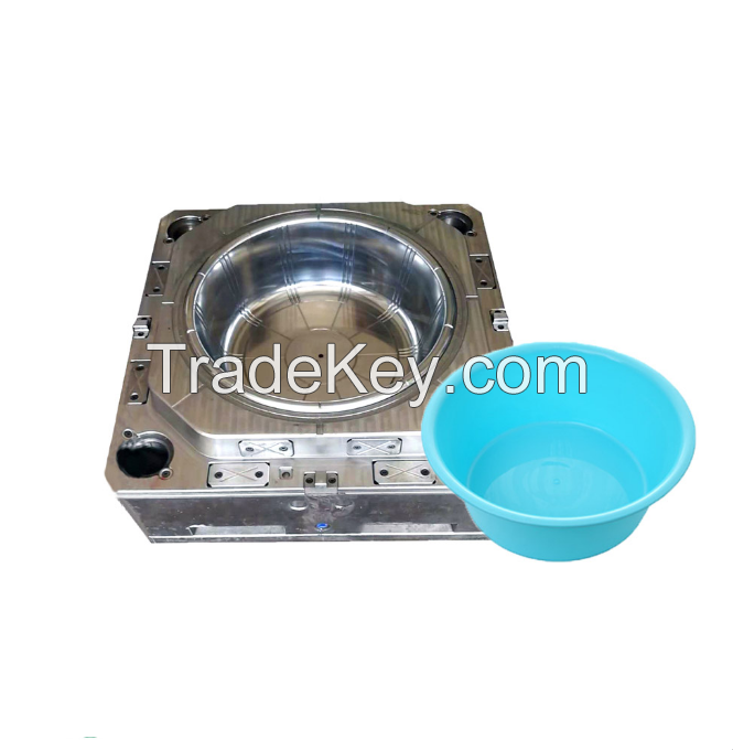 Plastic Household Plastic Wash Basin Injection Mould