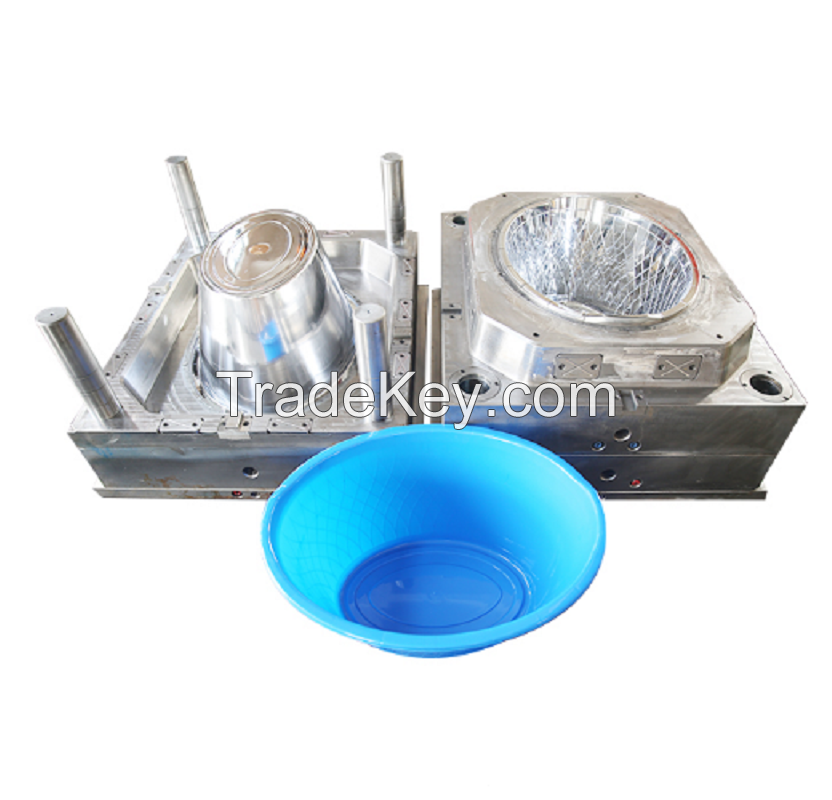 Plastic Household Plastic Wash Basin Injection Mould