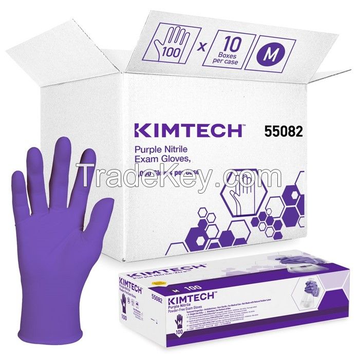 Kimtech Purple Nitrile Gloves