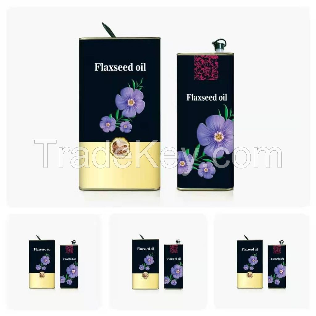 Factory direct sale Flaxseed Oil 50%-70% ALA NON-GMO omega 3 Linseed Oil