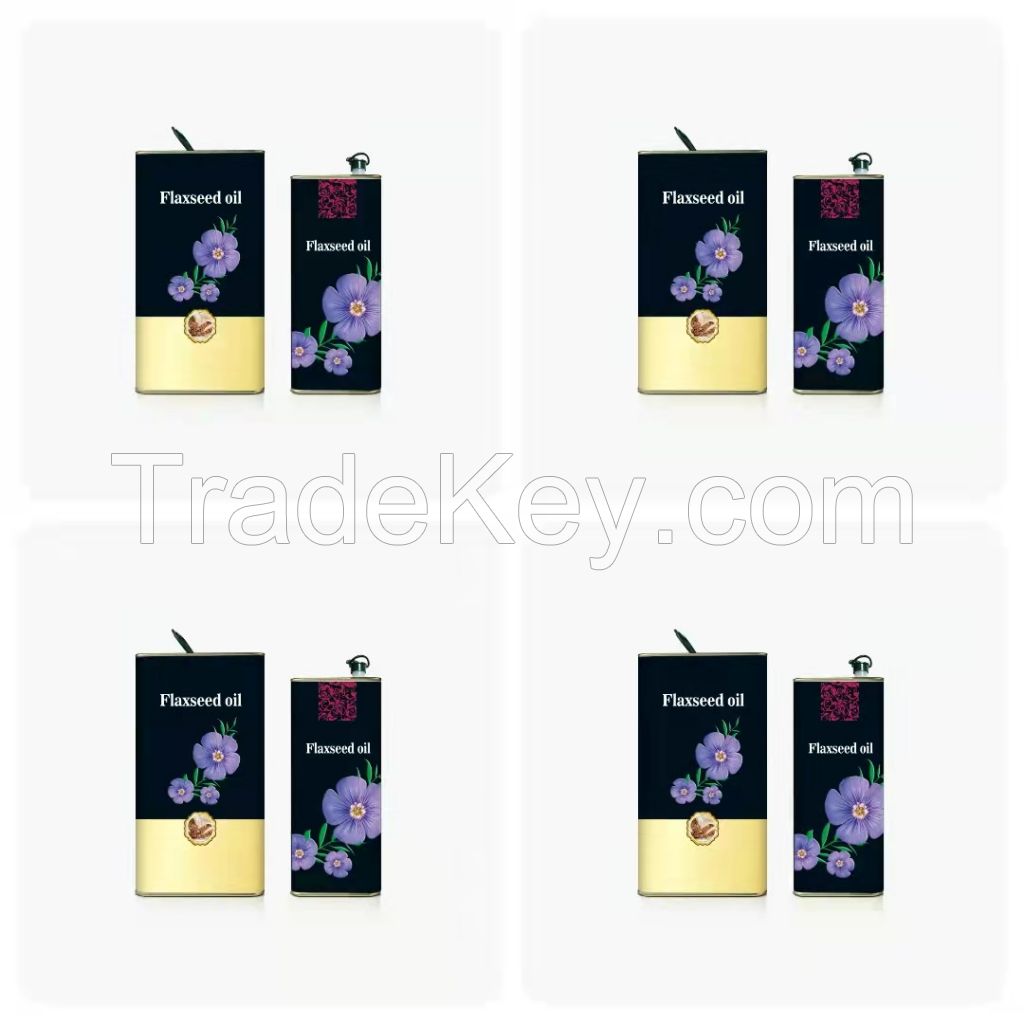 Factory direct sale Flaxseed Oil 50%-70% ALA NON-GMO omega 3 Linseed Oil