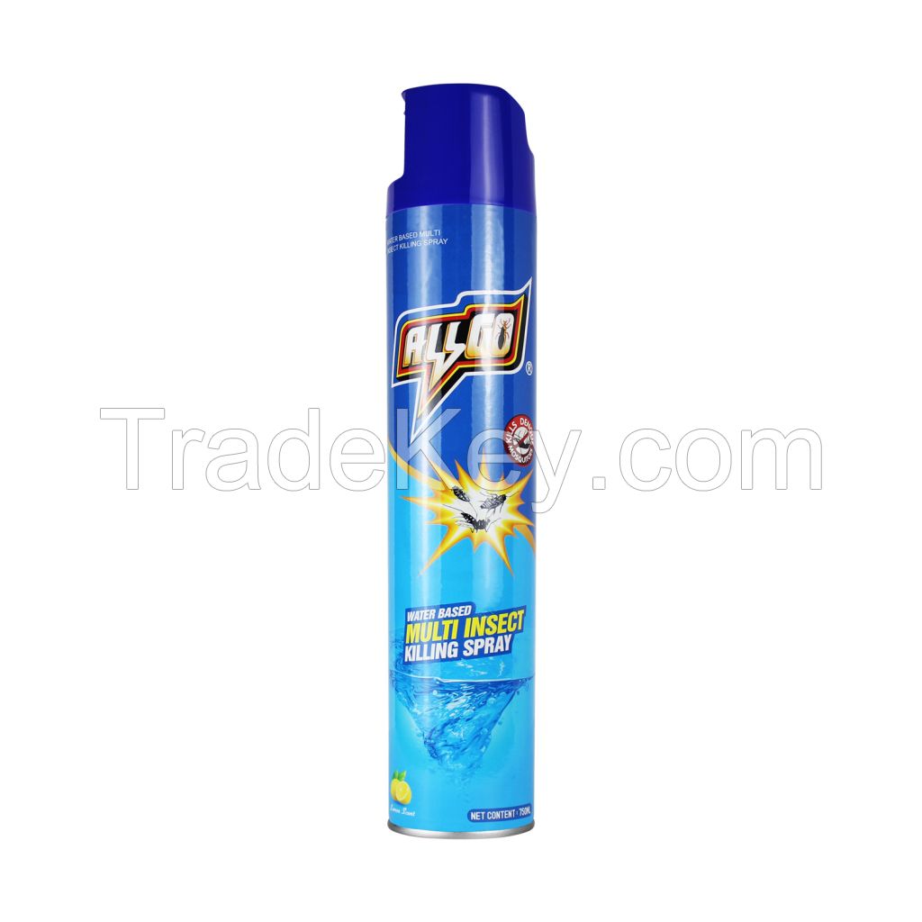 Hot Selling Factory Price High Effective Aerosol Insecticide Spray Insect Killer 750ml