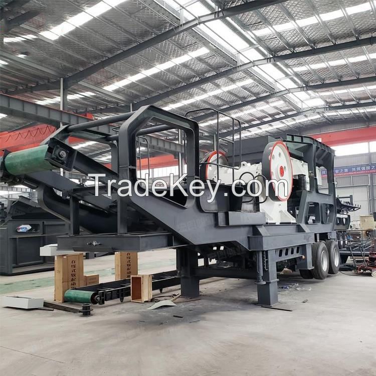 âWheel type Mobile Jaw Crusher