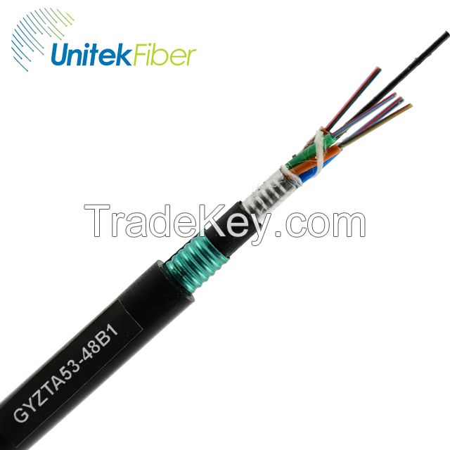 GYTZA Fiber optic cable Armoured 2-288Cores Single Mode G652D