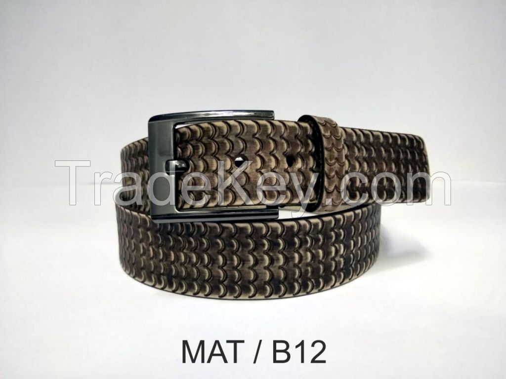 Mens Leather Belt