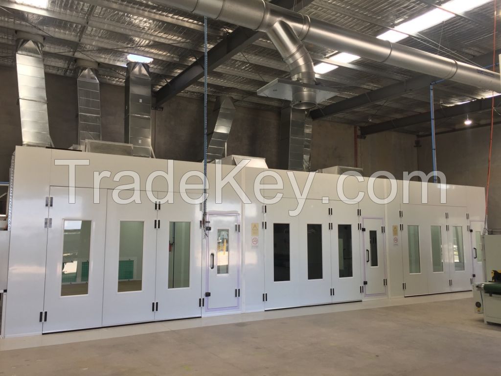 Australia Standard Stainless Main Door Spray Booth/Painting Booth