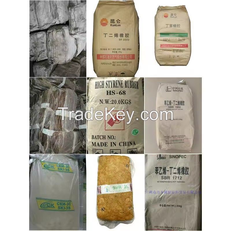 Hot Sale Rubber Raw Material 1502 Styrene Butadiene Rubber SBR