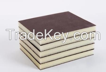 Soft Polyester Film Color Sanding Sponge