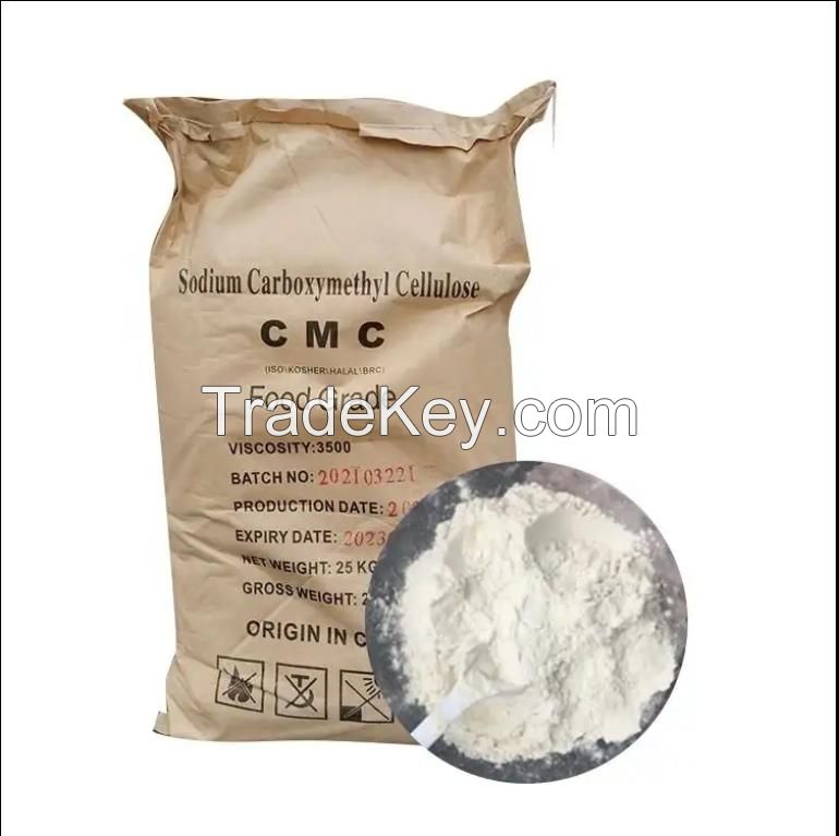 Food Grade CMC Powder CAS 9004-32-4 Sodium Carboxymethyl Cellulose Price