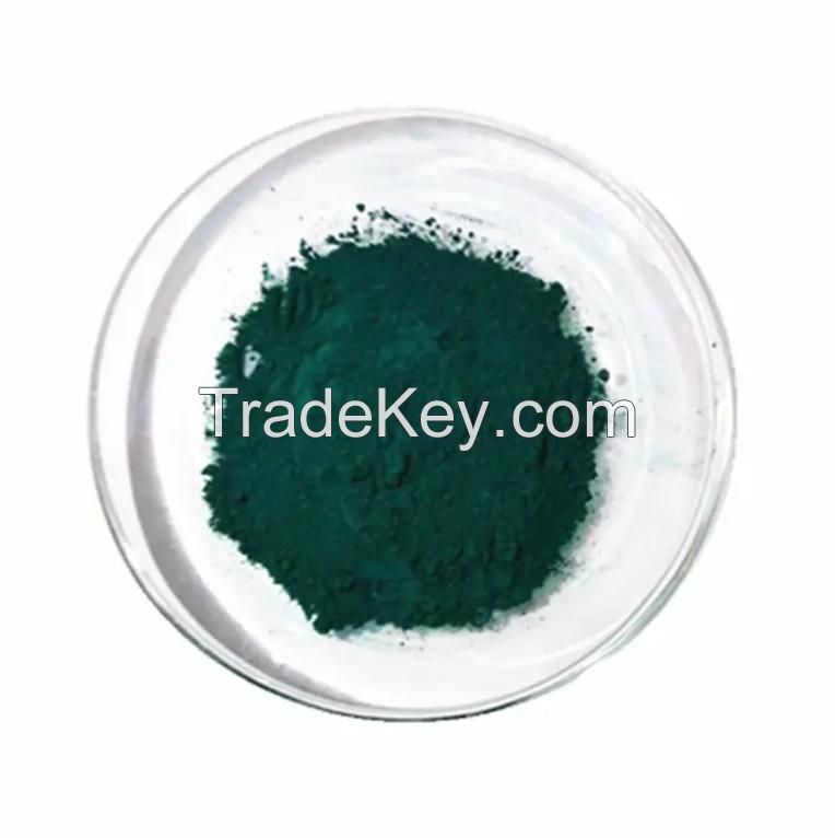 Industrial Phthalocyanine Green Pigment Green 7 For Epoxy Resin Rubber Plastic Ink paint