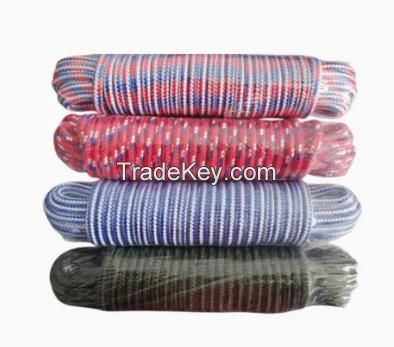 3mm 6mm 8mm Twisted Braided PP/PE/Polyester/Nylon Cotton Mixed Mooring Rope