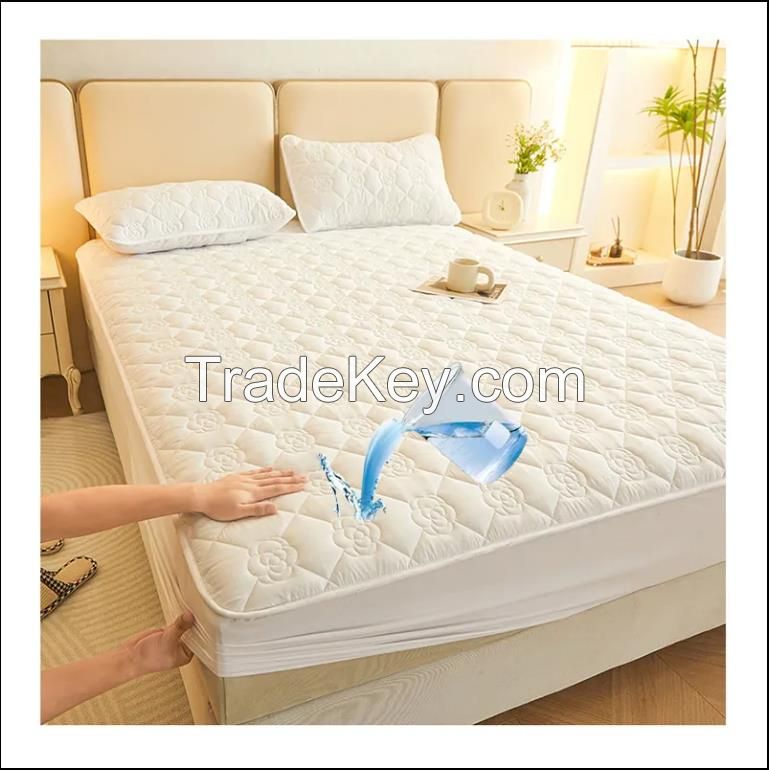 Wholesale Water proof bed cover sheet Mattress Protector Quilted Waterproof Mattress Cover