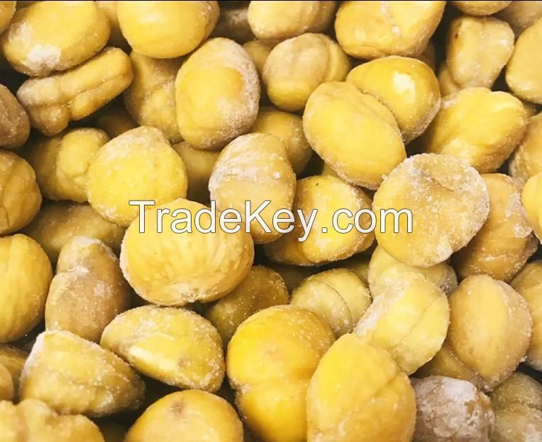 High Quality Frozen Peeled Chestnuts IQF Chinese Chestnuts For Sale