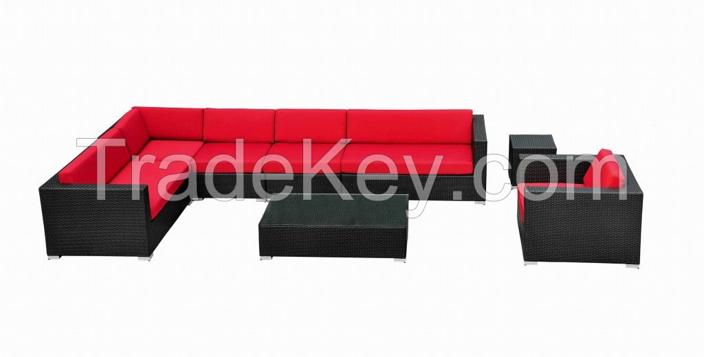 D.L furniture  Poly rattan sofa set your family