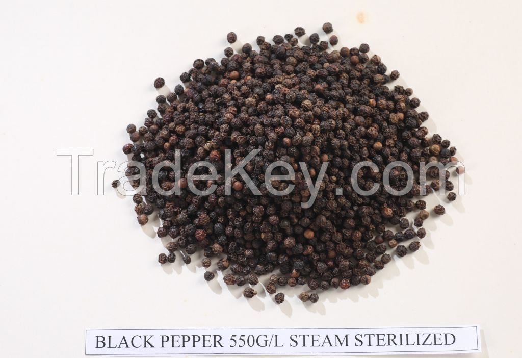 Whole Black Pepper machine cleaned 550gl