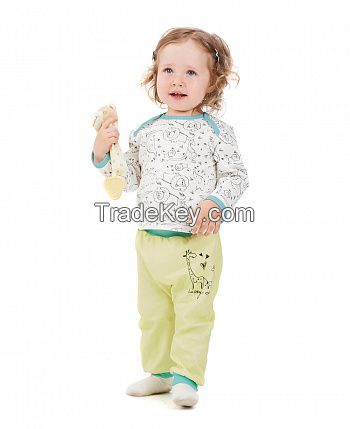 Lucky Child Baby Pants 3 Pcs Set Zoo