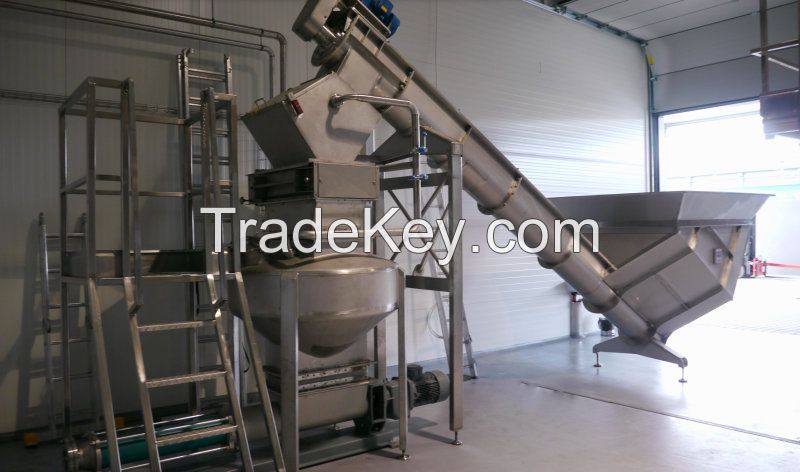 Potato to Chips processing line