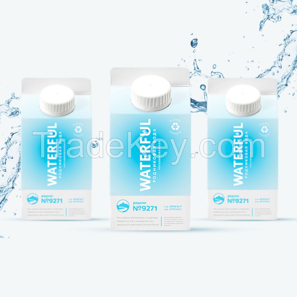 SPRING WATER 0.5L IN PURE PAK