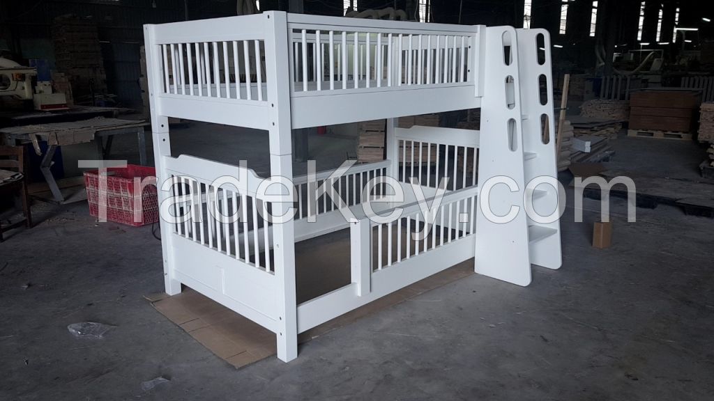 Adult bed, twin bed, bunk bed, chest of drawers, dining table, outdoor 