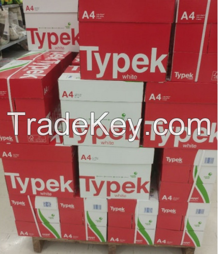 100% JK A4 Paper Price A4 size copy copier paper 80 gsm