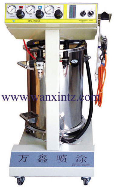 Electrostatic powder coating sprayer