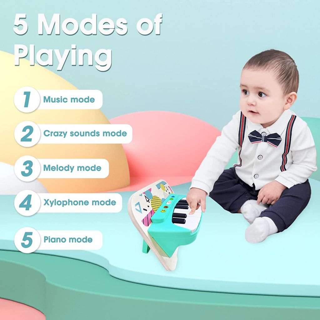 Toddler Piano Wooden Musical Toy