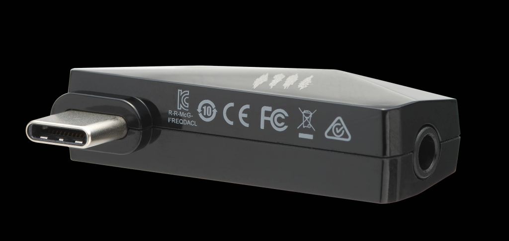 F.R.E.Q. DAC-L Virtual 7.1 Portable High-Resolution Gaming USB DAC