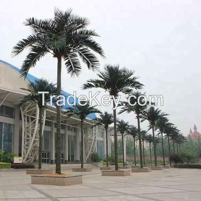 Artificial Coconut Palm Tree for outdoor project / shopping mall /restaurant decoration