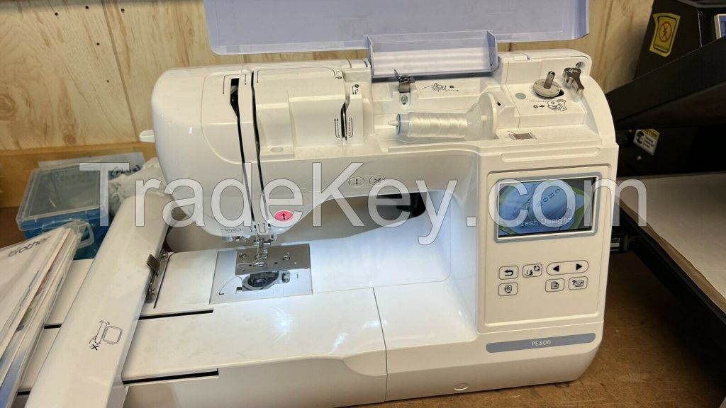 NEW Brother PE800 5x7 Embroidery Machine-White