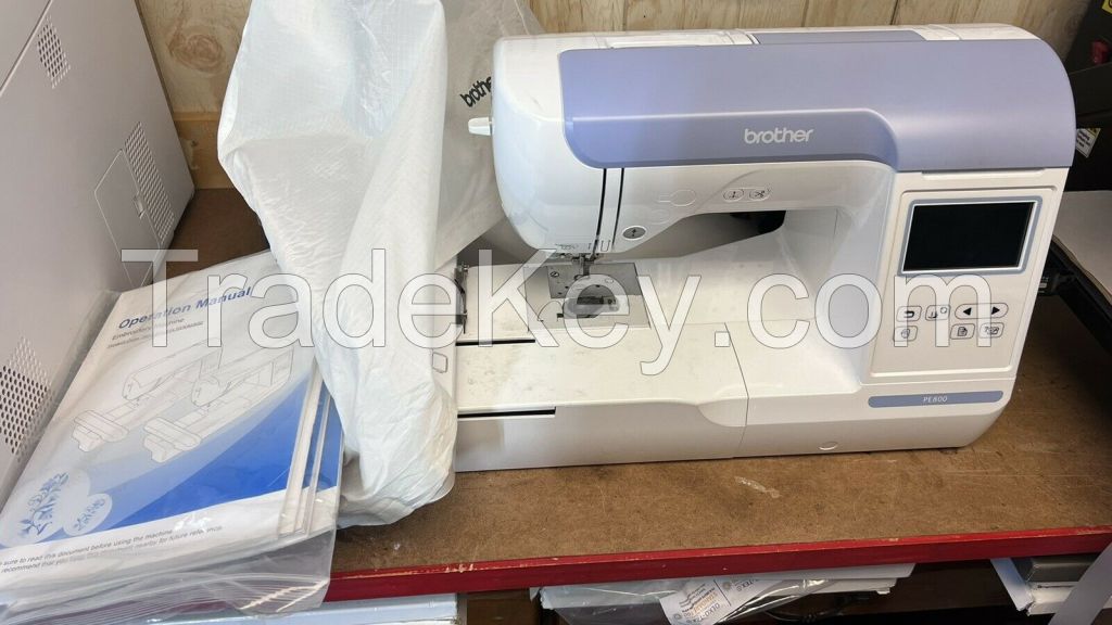 NEW Brother PE800 5x7 Embroidery Machine-White