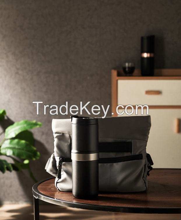 Snkb03(psb03). Portable Grinding Coffee Maker. (car Grinding + Coffee Integrated, 5600 Mah Battery Capacity, Electric Integrated 200ml-300ml Extracted Coffee 25 Cups / Time)