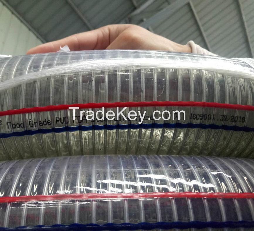 pvc steel hose rongshangyuan hose&running flex hoses