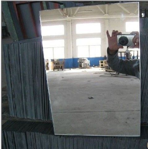 Aluminium mirror sheet glass