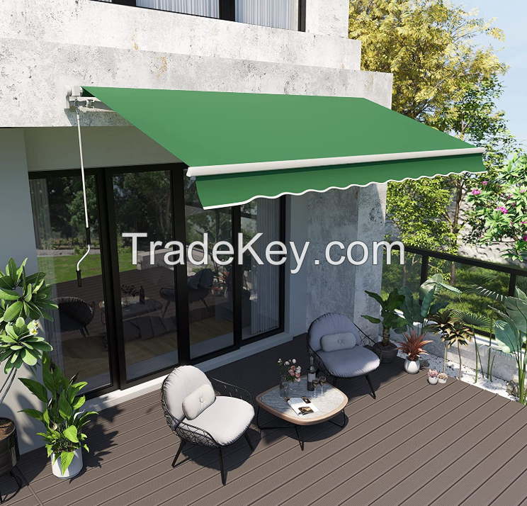 Manual Retractable Awning Waterproof Awning