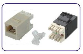 Sell  Cat5e&cat6 Keystone Jacks , RJ45 PLUG for cat6 cable