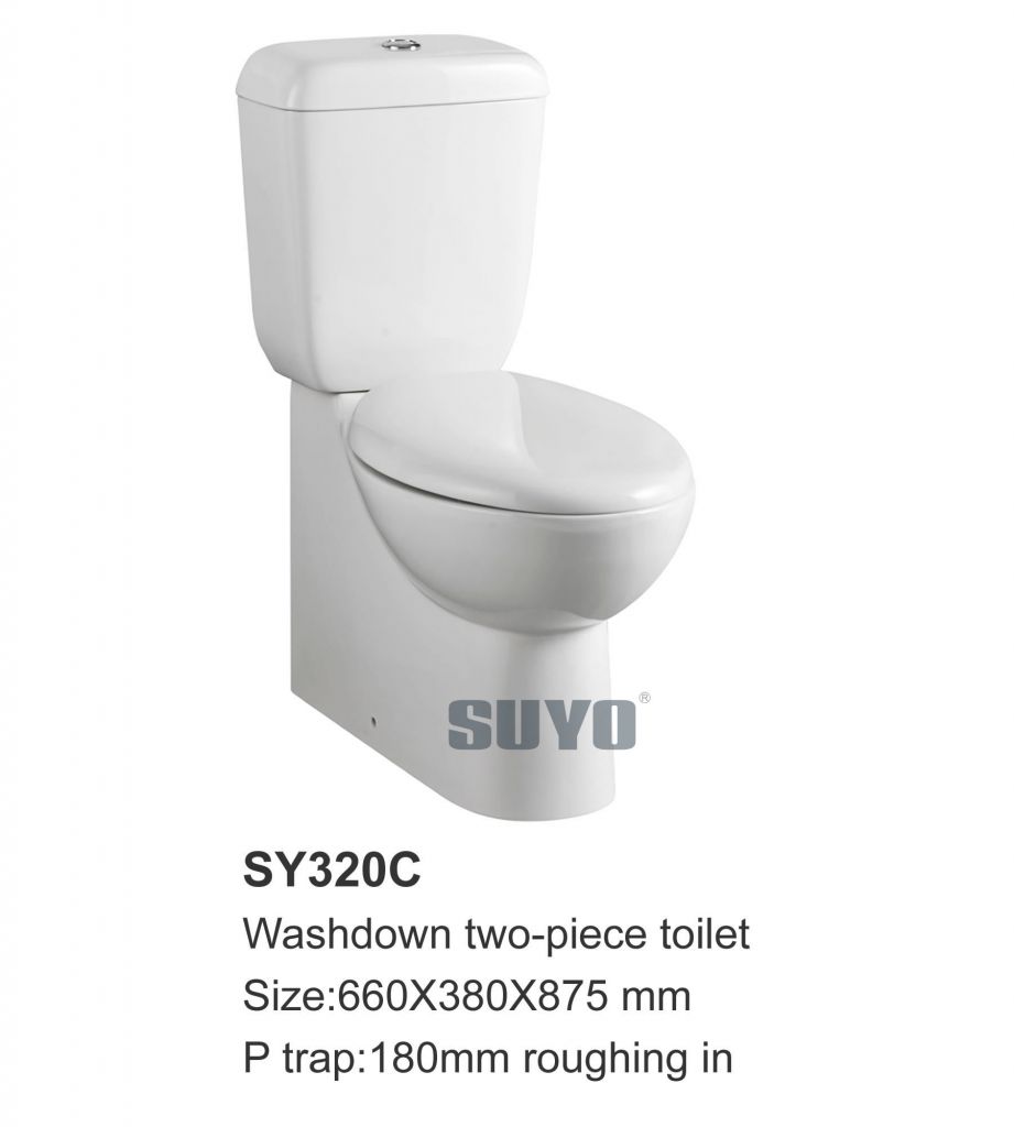 Washdown Two-piece toilet