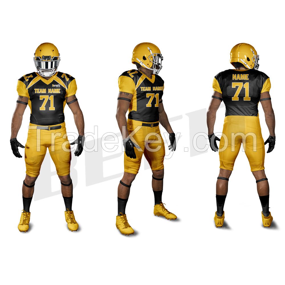 Top Quality American Youth Football Uniforms For Training Wear