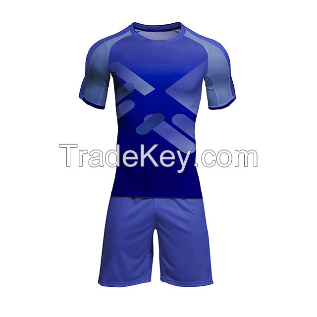 Custom Club Soccer Uniforms Sublimation Men'S Soccer Wear Kit