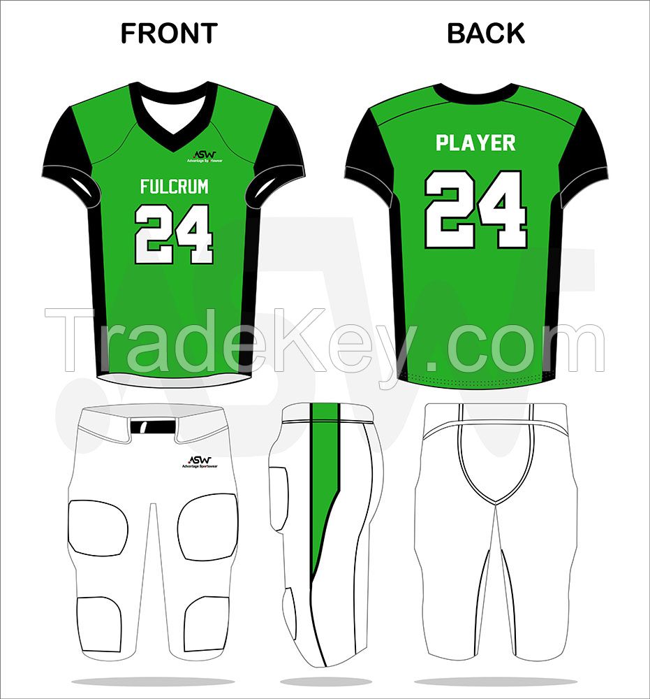 2022 latest design best quality custom sublimation american football jerseys uniform 