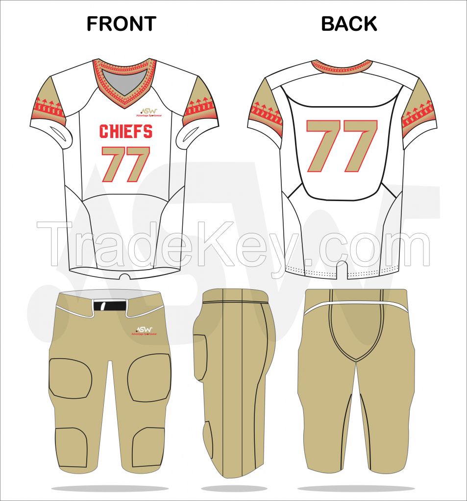 Custom Made American Football Jerseys, American Football Uniforms 2022