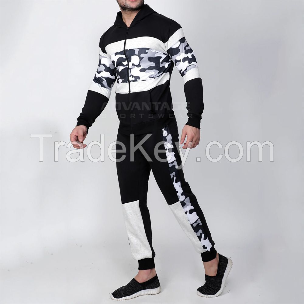 New Arrival Training Gym Track Suits Custom Jogging Wear Sets Menes Jogging Tracksuit Men Black Pants Fitness