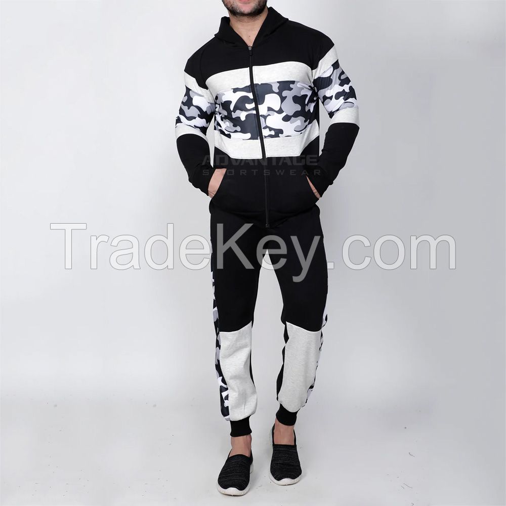 New Arrival Training Gym Track Suits Custom Jogging Wear Sets Menes Jogging Tracksuit Men Black Pants Fitness