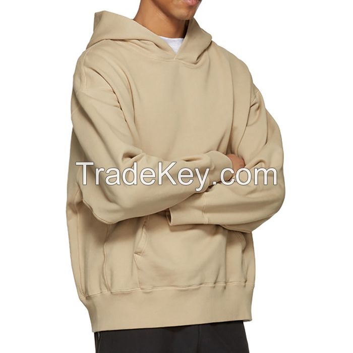 OEM Hoodies Sweatshirt 50% Cotton 50% Polyester Long Sleeve Printed Oversize Pullover Hoodies