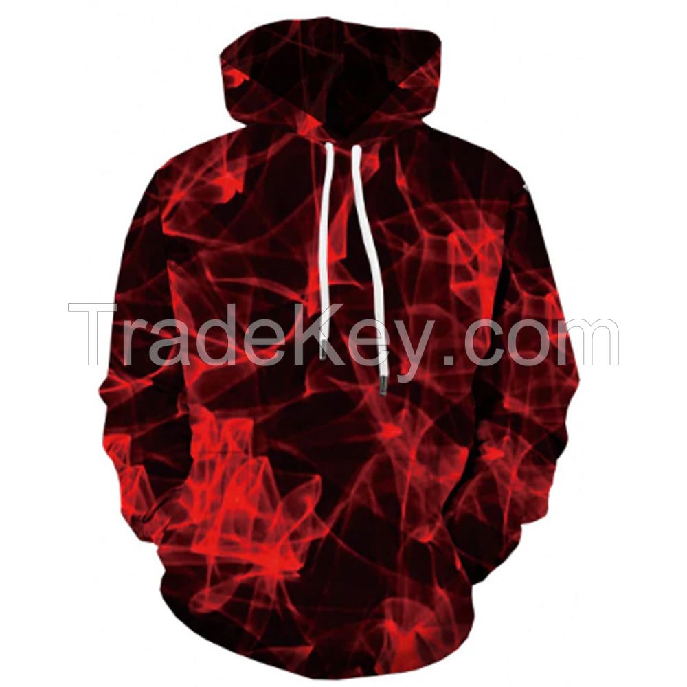 2022 new arrival men customized OEM team clothes Men Sportswear full Sublimation hoodies