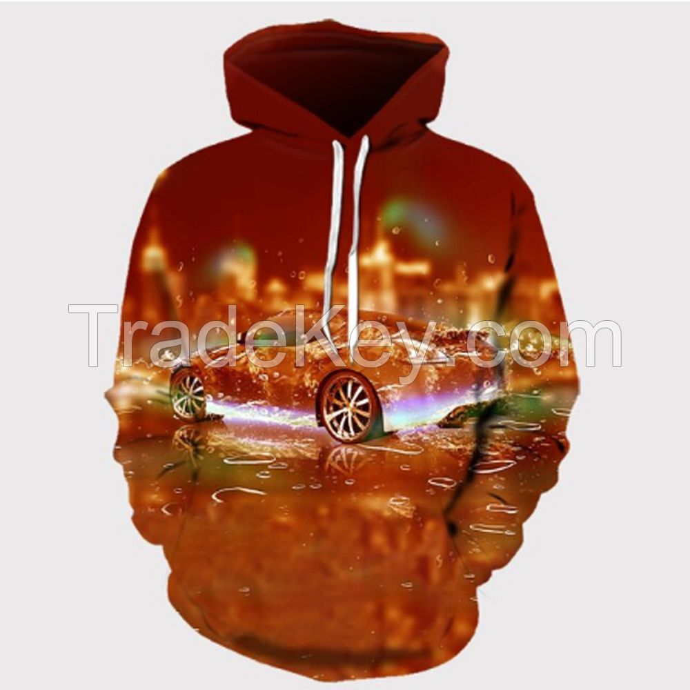 Sublimation Hoodies US warehouse US size unisex custom logo 100% polyester sublimation hoodies 